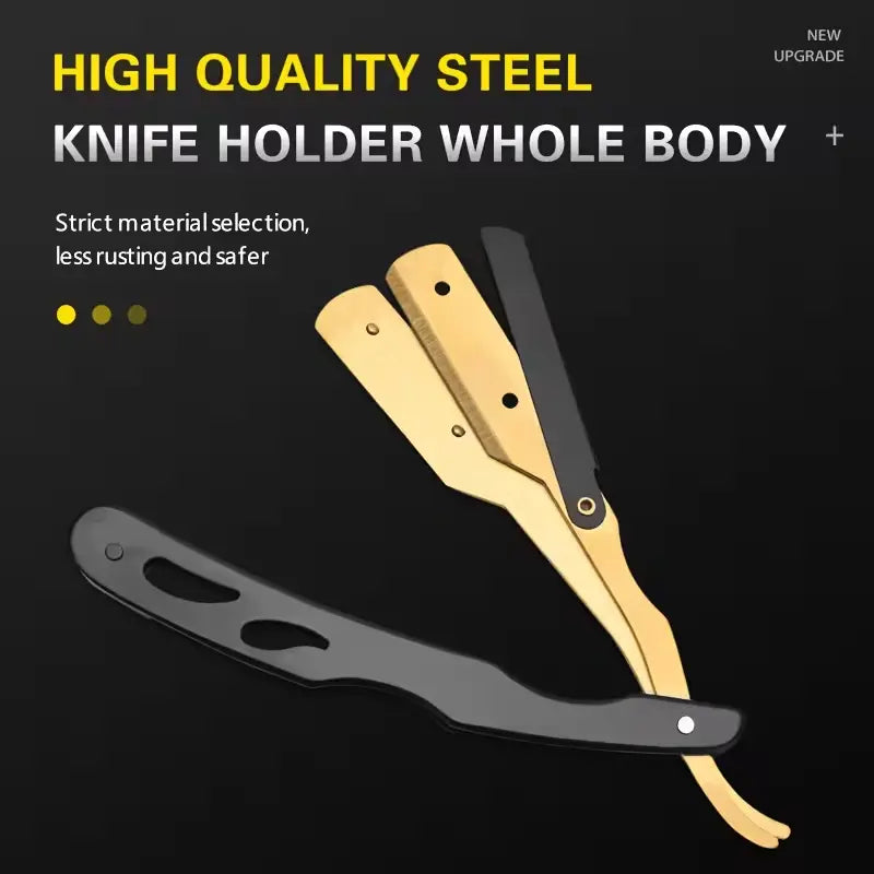 🪒🔪Retro Foldable Manual Shaver (including 100 blades)