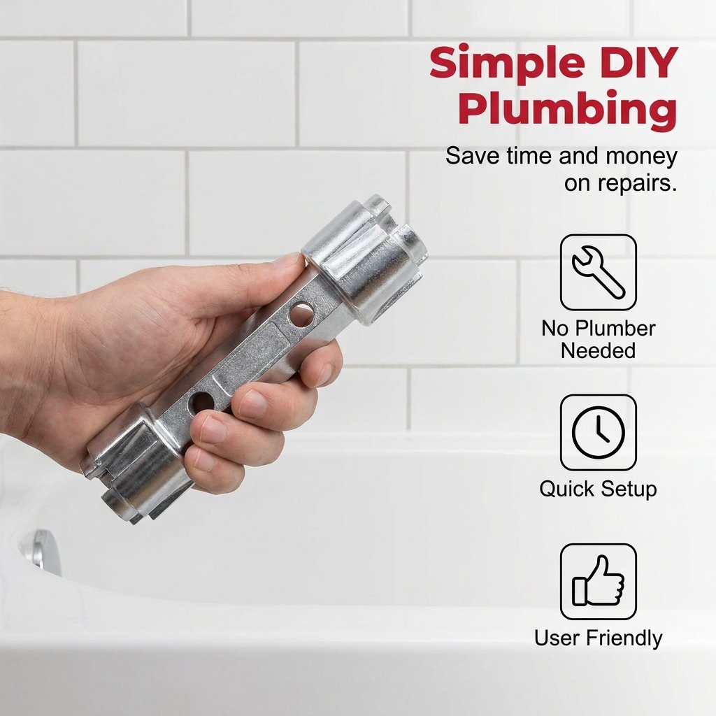 Tub Drain Remover Wrench