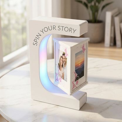 Free Shipping🔥E-Shape Magnetic Levitation Photo Frame