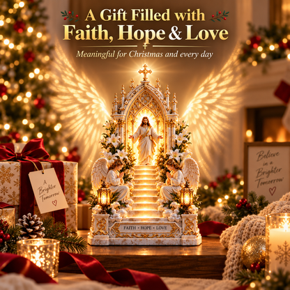 ✨ Last Day – 60% OFF!✨ Illuminated Jesus Stairway™ – A Path of Faith, Hope & Love✝️