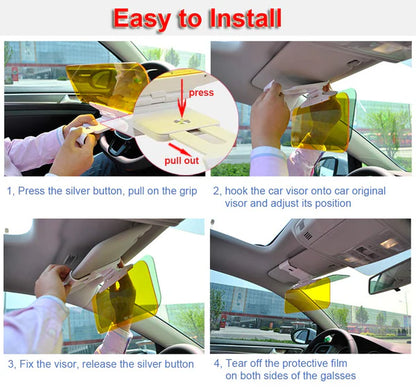 🚗Sun Visor for Car Universal Anti-Glare Polarized Visor Extender