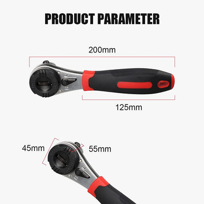 🔥49% OFF | Adjustable Ratchet Wrench 6-22mm 🛠️ Heavy Duty CR-V Steel Repair Spanner