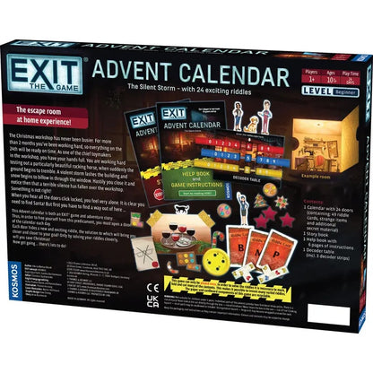 🎄 Escape the Workshop! Advent Calendar – 🗝️✨ 24 Days of Puzzle Adventure & Fun