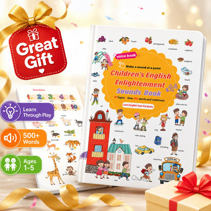 Children's English Enlightenment Finger Touch Sound Book