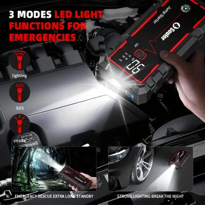 6400mAh Portable Car Jump Starter