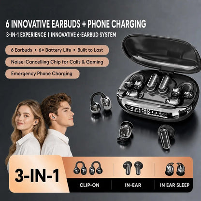 GT630S Wireless Earbuds with Power Bank Case