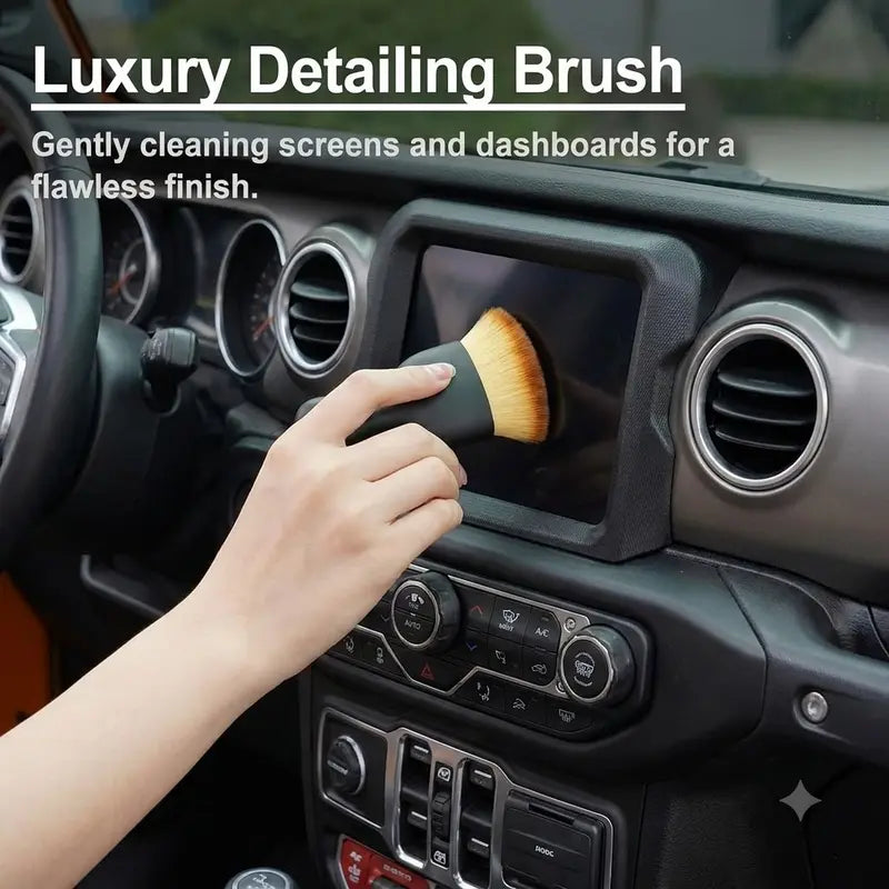 4PCS Car Detailing Brush Set