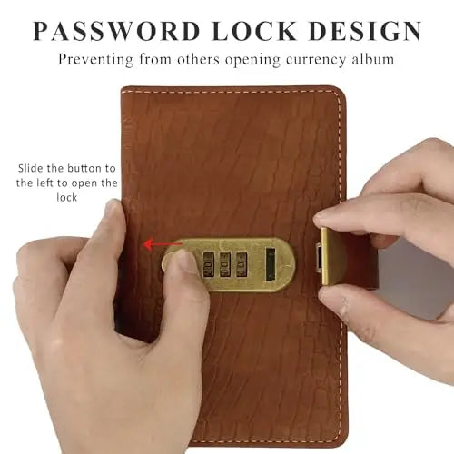 100-Transparent-Pocket Currency Collectors Album