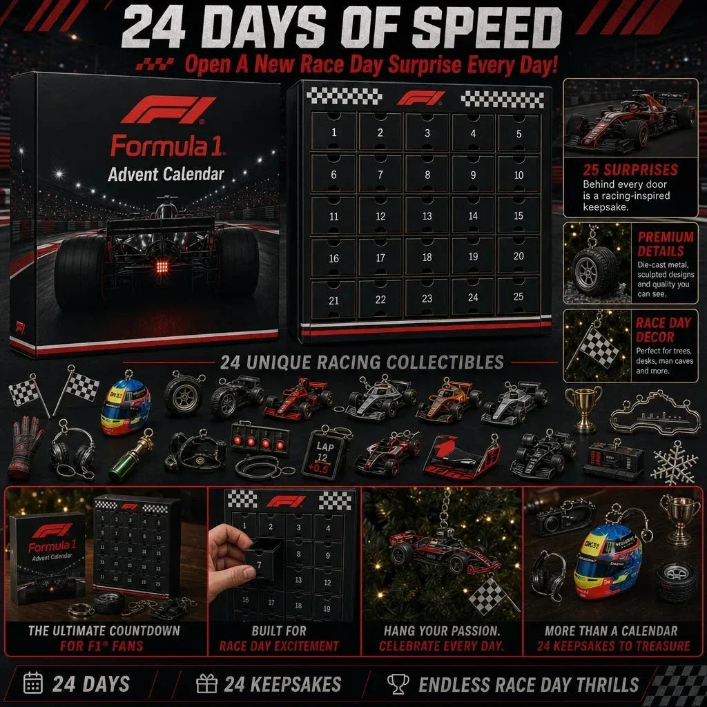 24 Daily Surprises F1 Advent Calendar (New packaging)