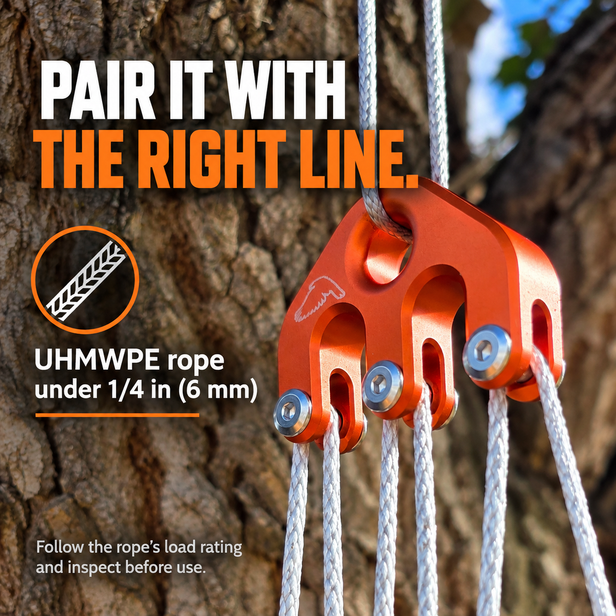 Game & Gear Hoist - Block and Tackle System