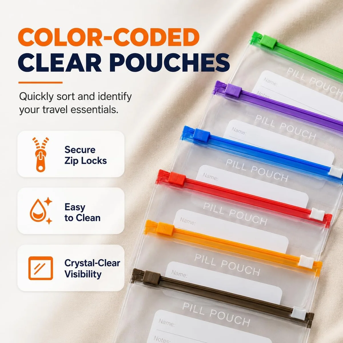 🔥Last Day 50% OFF - 💊Portable Medicine Pouch