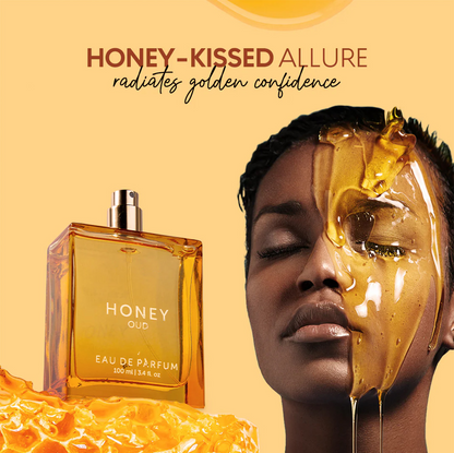 🔥 49% OFF | Honey Oud Eau de Parfum – Golden Sweetness Meets Smoky Seduction