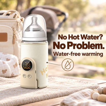 50% OFF TODAY🍼 Portable Baby Bottle Warmer – Warm Milk On the Go