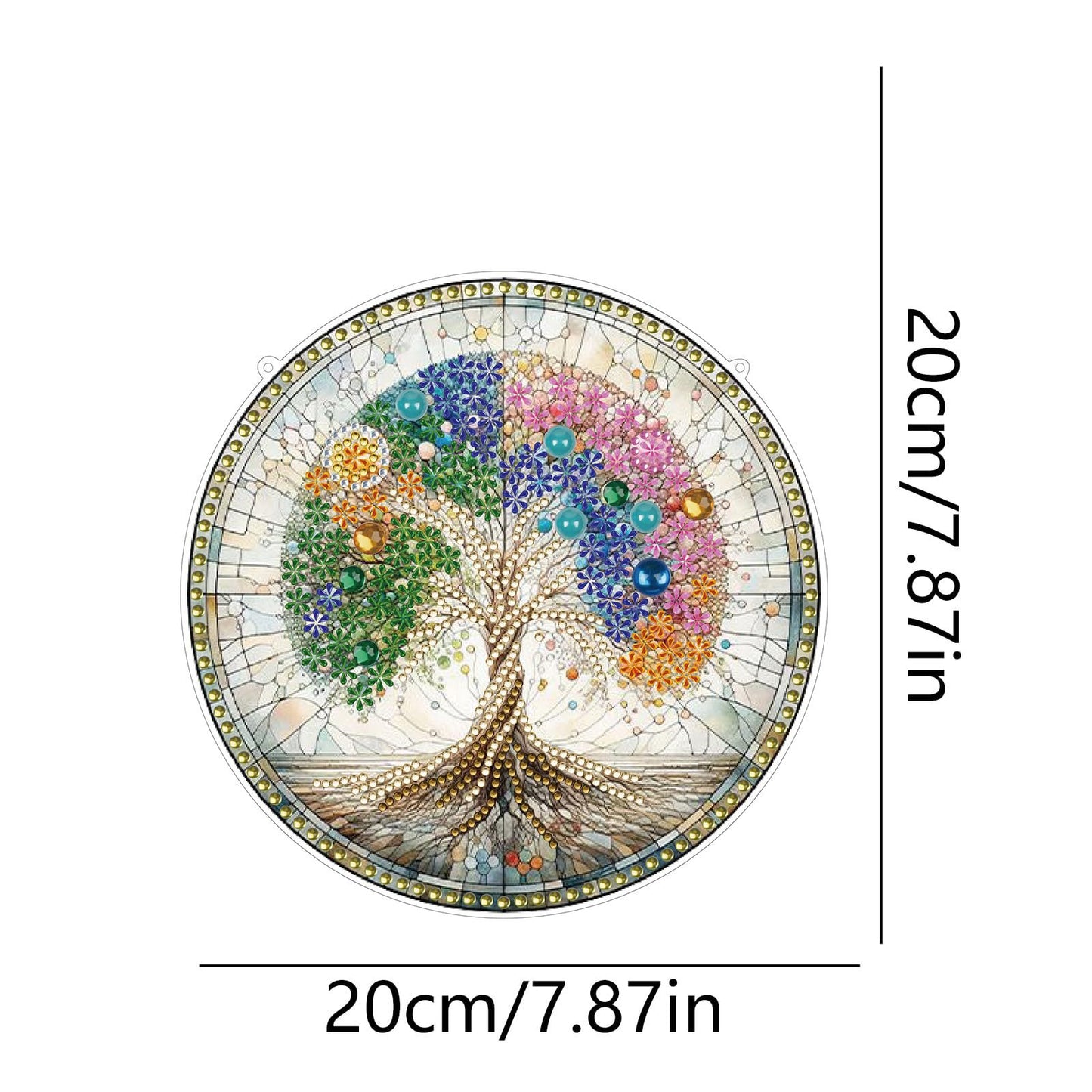 💥LAST DAY 49% OFF - Hummingbird Diamond Art Hanging Ornament Kit