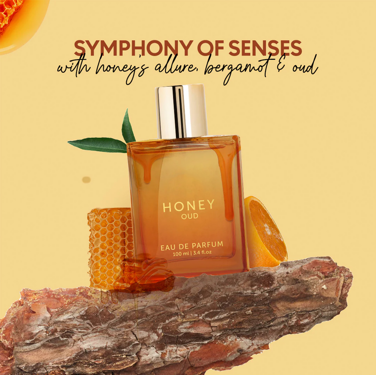 🔥 49% OFF | Honey Oud Eau de Parfum – Golden Sweetness Meets Smoky Seduction