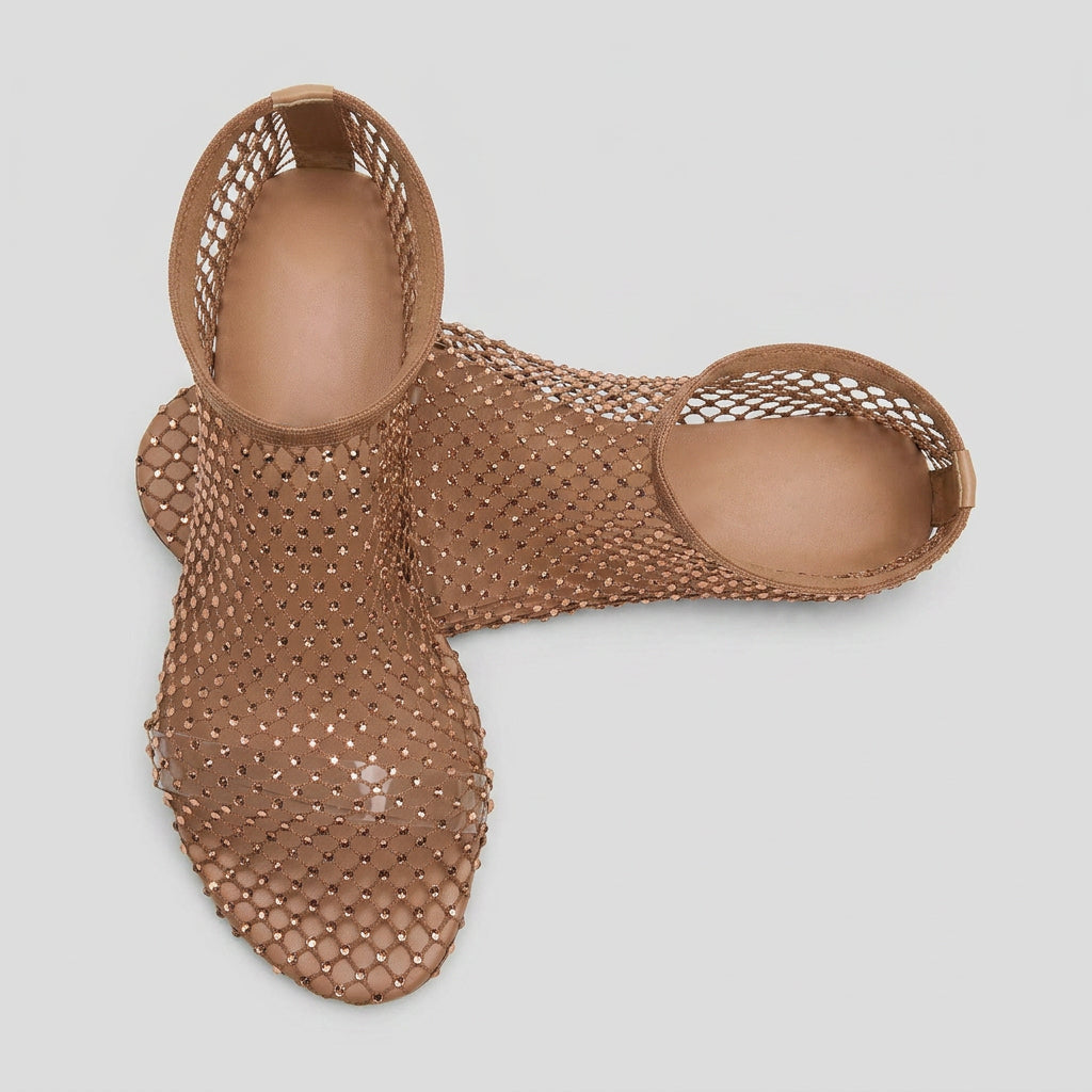 Last Day 70% Off Women's Rhinestone Flat🩴🏖️