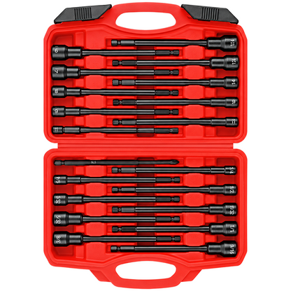 20-Piece Magnetic Nut Driver Set