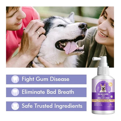 🍃No-Brushing Oral Care Spray for Dogs & Cats