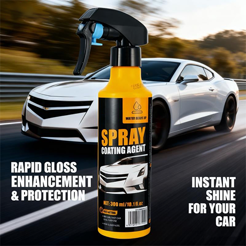 🚗✨Premium 3-in-1 High Protection Quick Car Nano Coating Spray | Hydrophobic Polish & Shine Shield