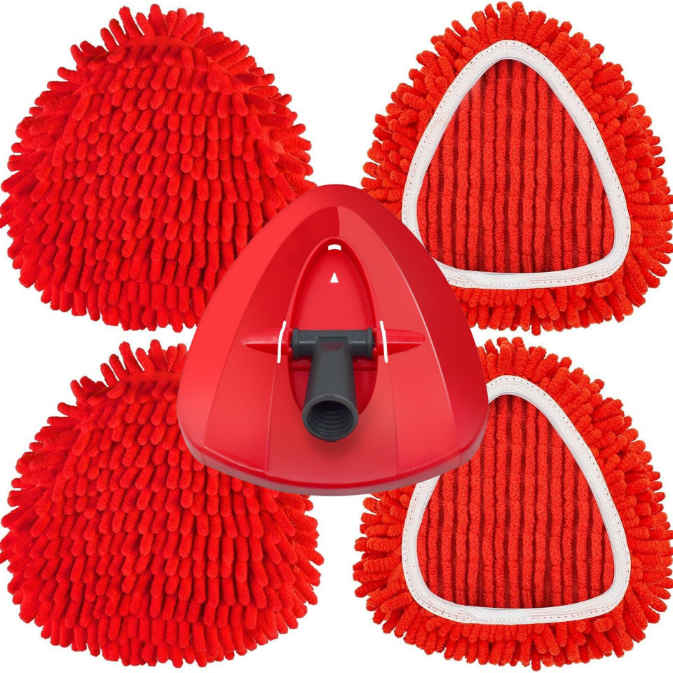 Triangle Chenille Mop Replacement Head – Compatible with O-Cedar & Vileda Spin Mops