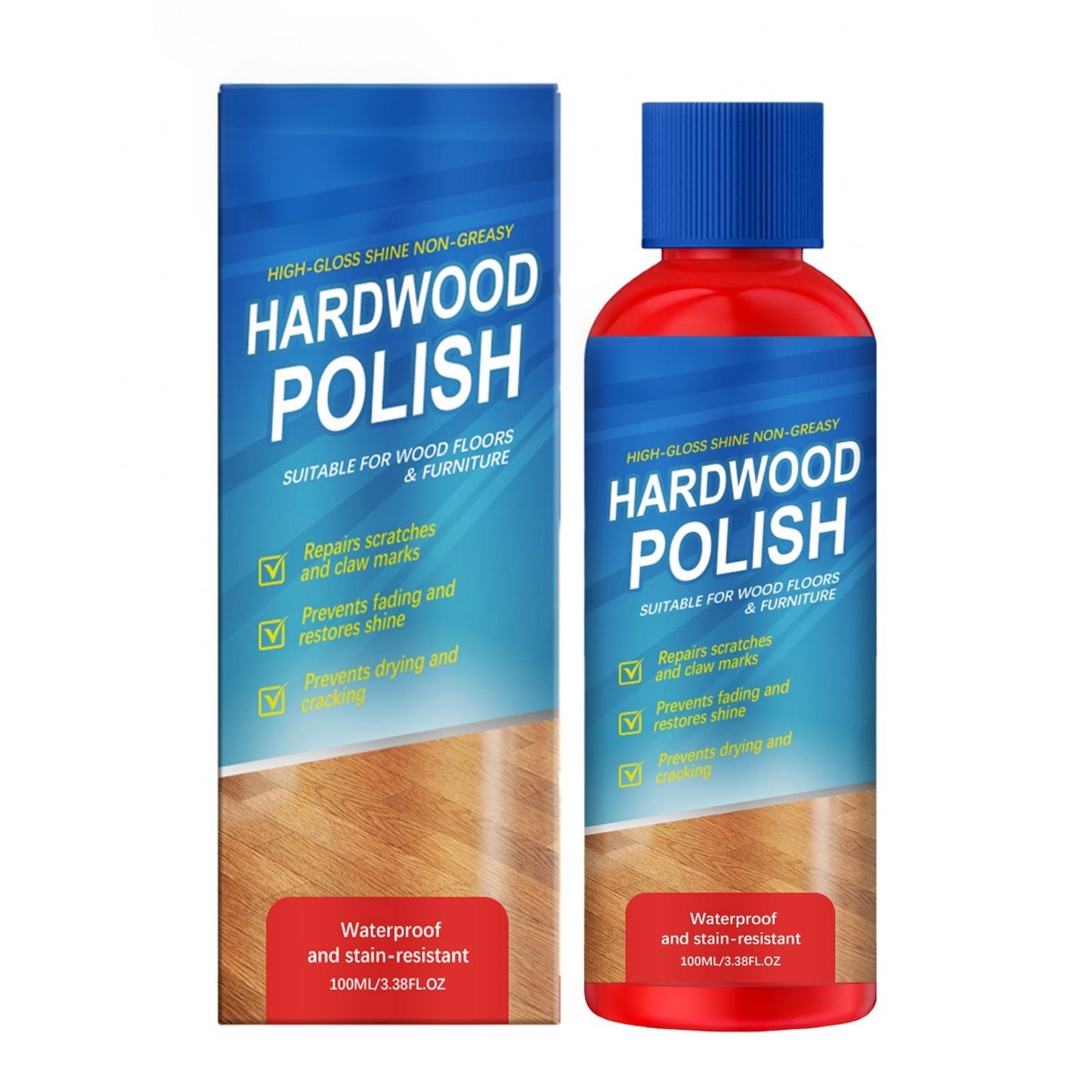🪵🏡Instant Wood Floor Renewal – Shine, Protect & Refresh Naturally