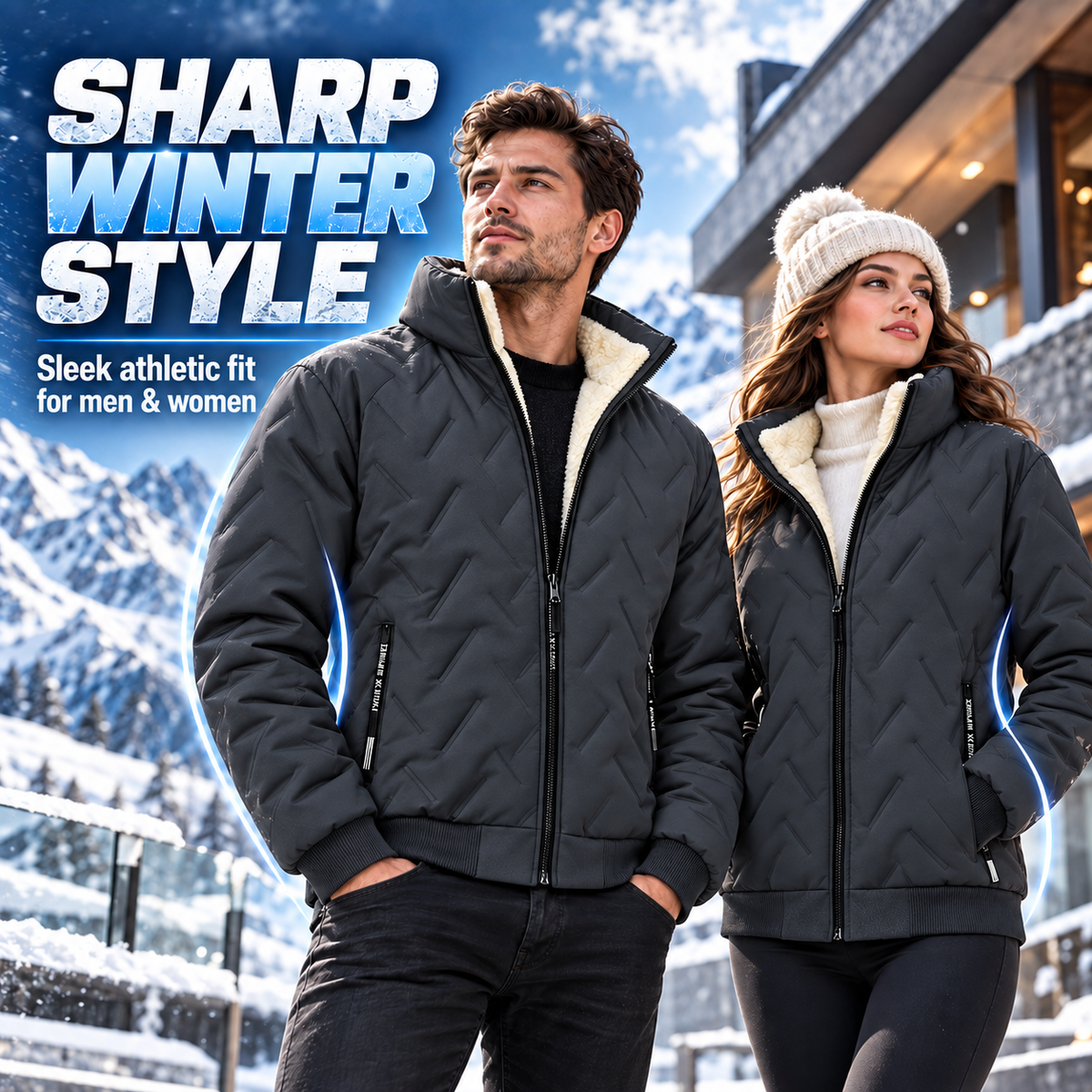 Winter Warm Fleece-Lined Thickened Jacket - Unisex 🧥
