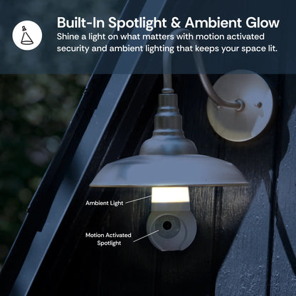 360° Light Bulb Security Camera – Wireless AI Home Surveillance System