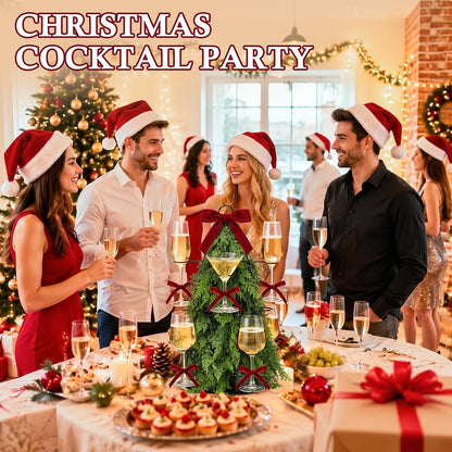 🎁 The Christmas Cocktail Tree – A Holiday Centerpiece Everyone Will Love