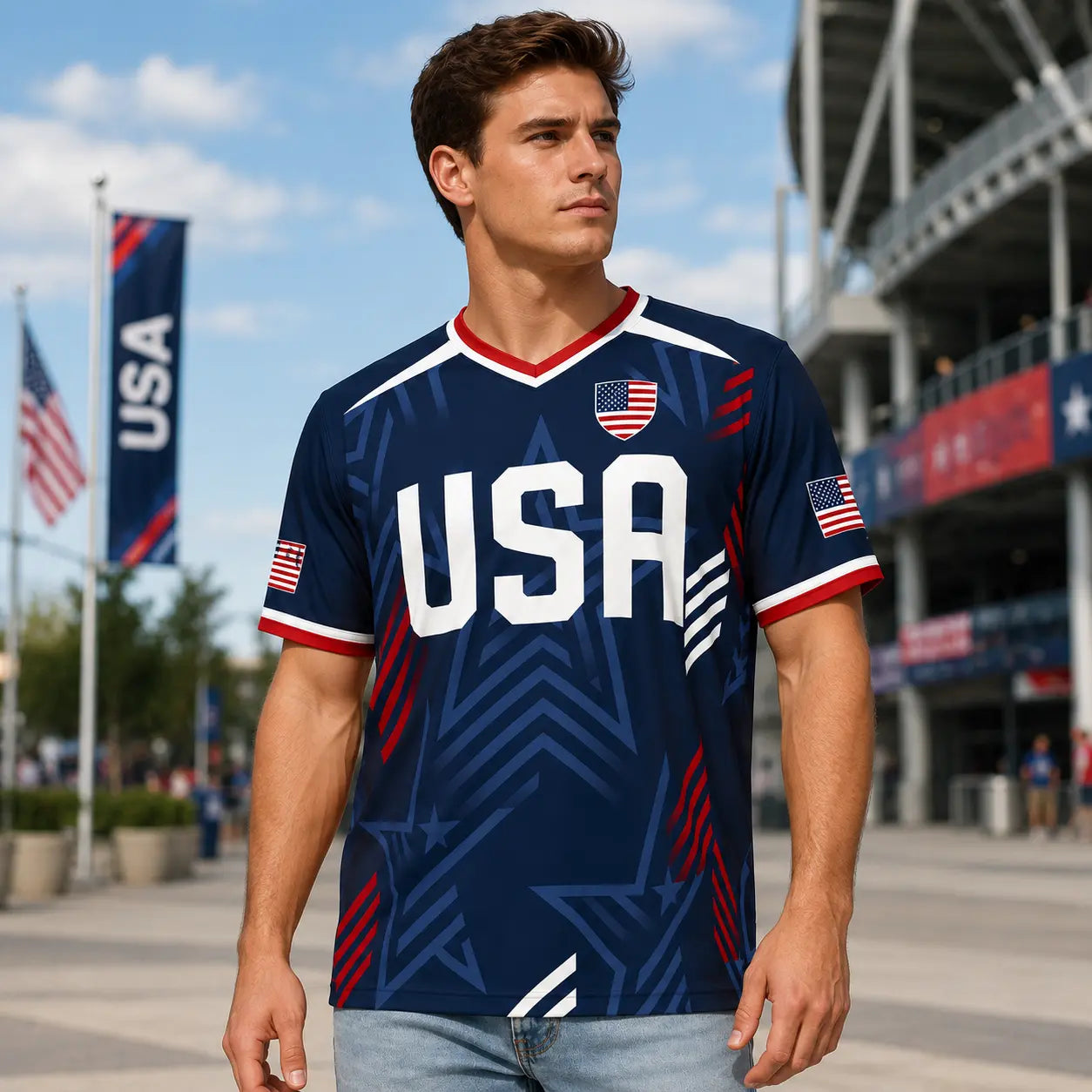 🇺🇸 America 250 Baseball Jersey – Celebrate 250 Years of Freedom | Limited 1776–2026 Edition