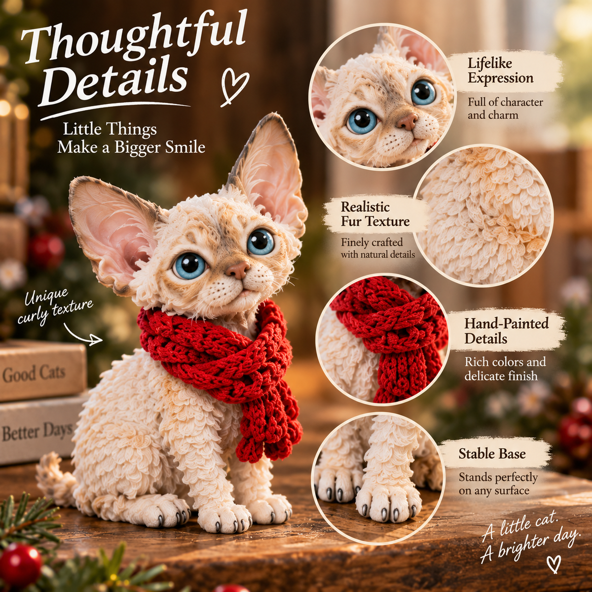 🐱 24 Days of Devon Rex Cats 🎄 Christmas Advent Calendar for Cat Lovers