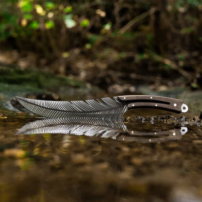 Hand-forged - Feather Knife