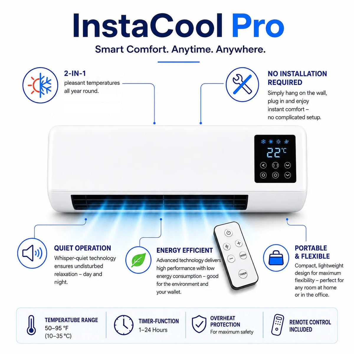 🔥Limited‑Time 50% OFF🔥Ductless Portable Air Conditioners No Windows Needed(🌲U.S. Energy Savings Event🌲)