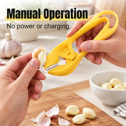 🔥Black Friday Deal 🔥Manual Garlic Peeler with Serrated Jaws