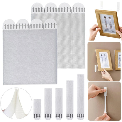 Damage-Free Sticky Picture Hanging Strips🖼️✨