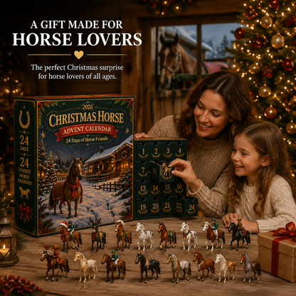 🐴 Christmas Horse Advent Calendar--24 Days of Horse Friends & Holiday Memories 🎄