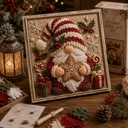🎁🎅3D Christmas Fabric Stamping Set