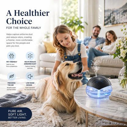 Air Purifier & Aromatherapy Diffuser