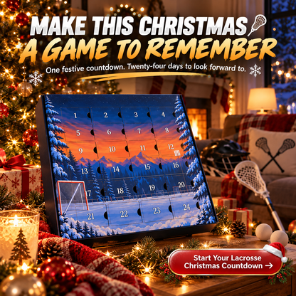 🥍🎄 Lacrosse Christmas Countdown – 24-Day Advent Calendar for Lacrosse Fans