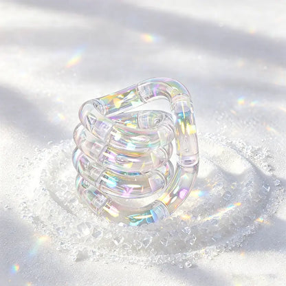 360° Rotatable Color-Changing Squishy Fidget Twisty Toy