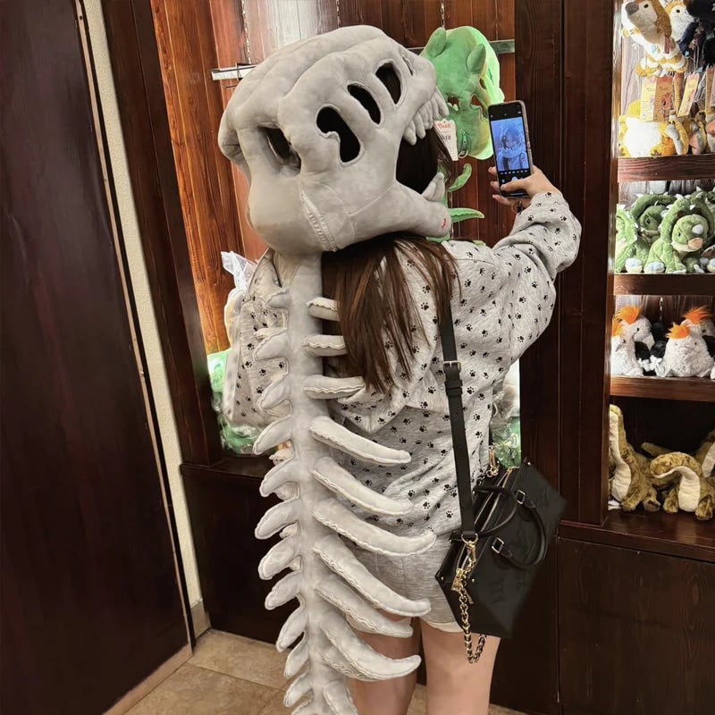 🦖 Realistic Dinosaur Skeleton Costume Set – The Ultimate Spooky Costume for Halloween