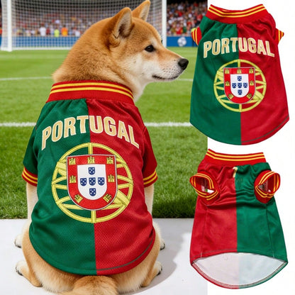 ⚽🐾 2026 North America Football Fan Pet Jersey