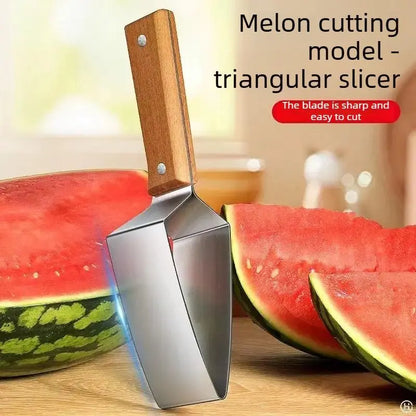 🔥2PCS-Stainless steel watermelon slicer, multi-functional fruit slicer, fruit divider, watermelon cutting tool