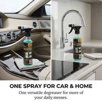 Multipurpose Foam Cleaner Spray - Heavy Duty Stain Remover for Car Interiors & Home Surfaces