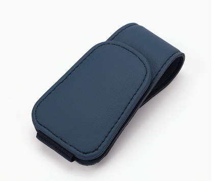 🚗 Magnetic Sun Visor Organizer – Leather Sunglasses, Card & Ticket Holder