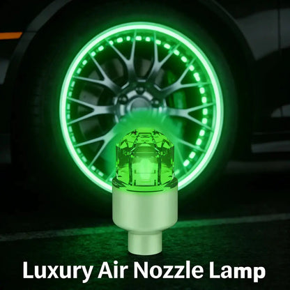 ✨ Motion-Activated LED Tire Valve Caps – Waterproof Auto-Glow Wheel Lights 🚗💥