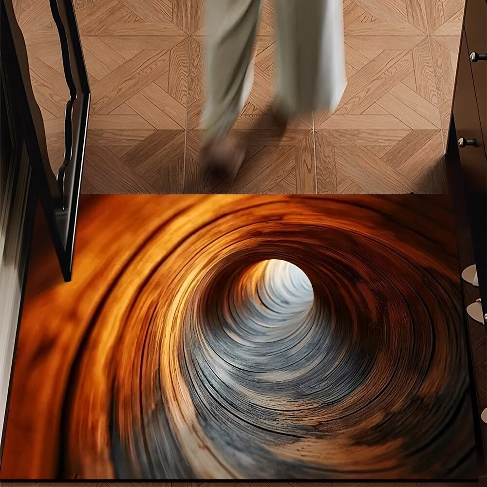 ✨Endless Abyss Illusion Doormat – Mind-Bending 3D Visual Effect