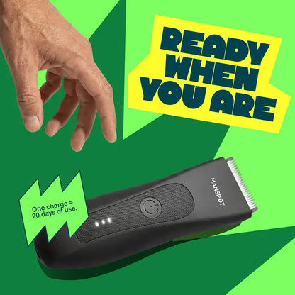 Groin & Body Hair Trimmer for Men