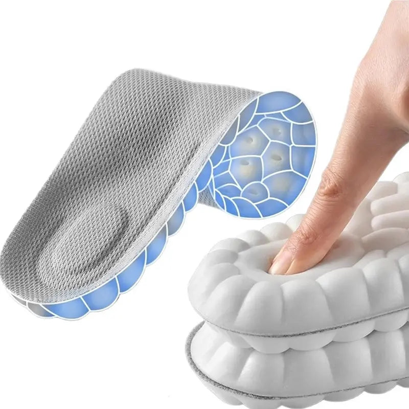 4D Shoe Cloud Insoles for Men Women