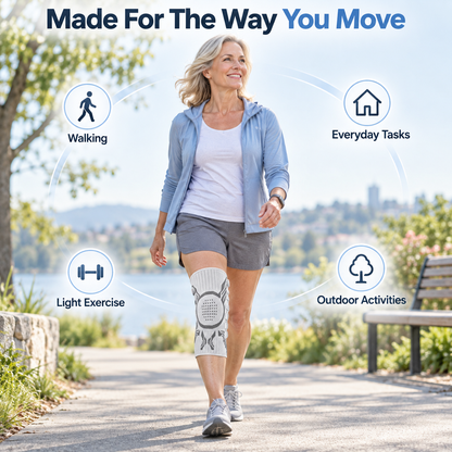 Adjustable Knee Support Brace – Targeted Compression & Side Stability