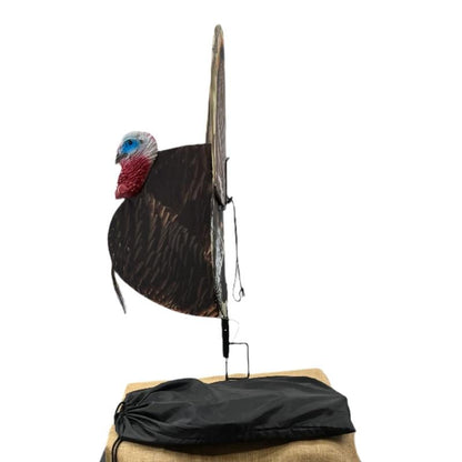 🎁Spring Hunt Promotion 50% OFF - 🦃Ultra-Realistic Collapsible Turkey Hunting Decoy with Stake & Carry Bag
